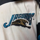 Vintage 90s Jacksonville Jaguars Nfl Pro Player Jacket Rare Banned Logo Sz Xl