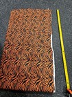 Lot Of 5 5 Yards Tiger Print Fabric