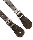 Spur Straps 2 Pcs Western Spur Belt For Horse Riding  Equestrian Sports  brown 