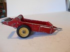 Vintage 1949 King 1 16 Massey Harris Model 11 Manure Spreader W silver Beaters