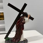 Jesus Carrying The Cross Figurine Religious Statue Station Of The Cross 7 5 Inch