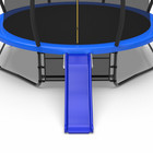 Blue Trampoline Slide For 8 16ft Trampolines Kids Outdoor Play Equipment