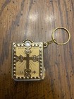 Miniature Novelty Bible Key Chain Ring Spanish La Biblia Micro Tiny Bible Photos