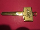 Vtg Mobil Oil Pegasus Car Key Blank Uncut 1969 Gm Buick Olds Pontiac Chevy Nos