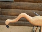 Flamingo  Decoy By Jay C Parker Parkertown Nj 1950  Lawn Ornament Folk Art