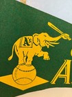 1960 s Oakland Athletics Baseball Pennant  balancing Elephant On Ball  Logo 30 