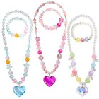  Toddler Jewelry Kids Jewelry Kids Necklace Choker And Bracelet 3 Valentine
