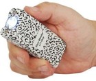 Powerful Police Stun Gun Mini Pocket Rechargeable Led Flashlight College Safety 