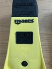 Mares Superchannel Avanti Full Foot Dive Fins Us 5-6 Yellow Scuba Snorkel