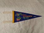 Wyandot Lake Ohio Ride The Wild Tide Blue Pennant Banner 12  Made In Usa