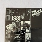 The Police Sting Calendar Poster 1981 Muziek Expres Vintage Memorabilia 80s