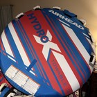 Airhead Hydro-x 3 Inflatable 1-3 Rider Boat Towable Water Tube 70-in
