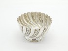 Victorian Sterling Silver Floral Pattern Sugar Bowl Antique 1889 London
