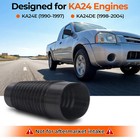 1990-1997 Nissan D21 Hardbody 4cyl Ka24e Ka24de Air Cleaner Intake Flex Tube