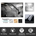 Solid Matte Black Modern Cabinet Door Handles Pulls Knobs Kitchen Bath Drawer