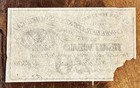 1863 Csa Confederate  20 Bond Civil War Era  500 Loan Note