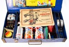 Vintage A c  Gilbert Erector Set No  7       1930s Engineering Toy W  Moto