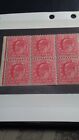 Great Britain King Edward Vii Sg219 6 X 1d Scarlet Booklet Pane  Inverted Wmk 49