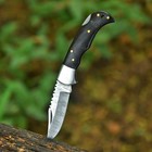 Custom Made Hand Forged Damascus Steel Folding Blade Pocket Knife