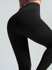 Brand New Women Yoga Sports Legging High Rise 25  Black Pants Size 2xl