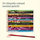 Lifelines Rub   Sniff Scented Colored Pencils  Infused Essential Oil 10   20 Set