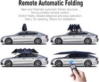 4 2m Fully Automatic Car Umbrella Tent Roof Cover Remote Anti-uv Sunshade