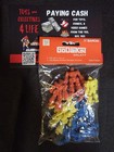 1985 Bandai Godaikin Robot Figures Sealed Keshi Japan Vintage Erasers