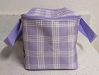 Foodland Hawaii Lavender Purple Palaka Cooler Tote Bag      -sold Out