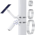 2-in-1 Ring Pole Mount For Cameras And Solar Panels No Drill 360   Adjusted