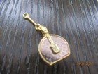 Lv   Zip Pull  Charm  Gold Tone Metal    1 5    So Pretty