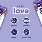 30g Protein Chocolate Milk Shake - Lactose Free  Low Sugar  150 Calories