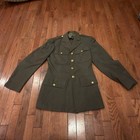 Wwii Us Army Uniform Set Jacket Shirt Pants Belt Hat Size 7 Vintage Military 40s