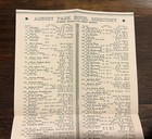 1936 Asbury Park New Jersey Hotel Guide Brochure Directory Summer Season Resort