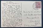 1933 British Post Office Morocco Tanger Postcard Cover To London England