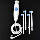1x Oral Hygiene Plastic Handle   4x Brush Tips For Waterpik Flosser Wp-100 Wp900