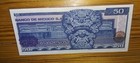 Vintage 1981 Mexico Benito Ju  rez 50 Pesos Banknote   Choice Uncirculated       