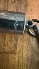 Vintage Girl Scouts Brass Whistle     Maker Mark B f     Eagle Emblem     C  1920s   30s