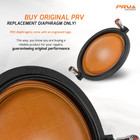Original Factory Prv Audio Rpd3220ph Diaphragm For D3220ph Driver 8  