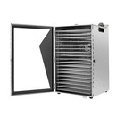 18 Tray Food Dehydrator Stainless Steel Meat Fruit Jerky Vegetable Dryer Machine