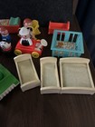 Vintage Fisher Price Little People  lot Of 40  Items 