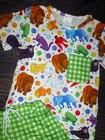New Boutique Eric Carle Brown Bear Animals Boys Shorts Outfit Set