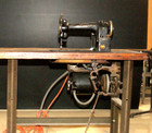 Willcox   Gibbs S m  Co  Lockstitch Sewing Machine W  Table