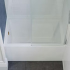 New Swiss Madison White 48 l X 32 w X 21 d Left Drain Rectangular Alcove Bathtub