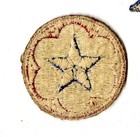 Army Service Forces White Back Patch Wwii Vintage