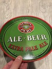 Vintage Simon Pure Beer Extra Pale Ale Old Abbey Tray 12  Buffalo Ny Green Guc