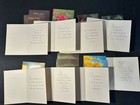 Lot Of 19 Vintage Greeting Birthday Cards Floral Roses 1970s 1980s