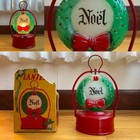 Extremely Rare Vintage Noel Lantern Mcm Christmas Japan - Works  W  Partial Box
