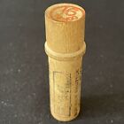 Vintage Boye Needle Co Wooden Sewing Needles Tube Holder Case 16