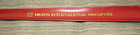 Vintage Hilton International Singapore Long Red Shoehorn 18  Plastic Gold Logo