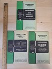 Lot Of 3 Vintage John Deere Catalogs 